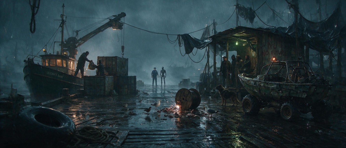 THE WORKING HARBOUR: Ships, industry and life along the waterfront.